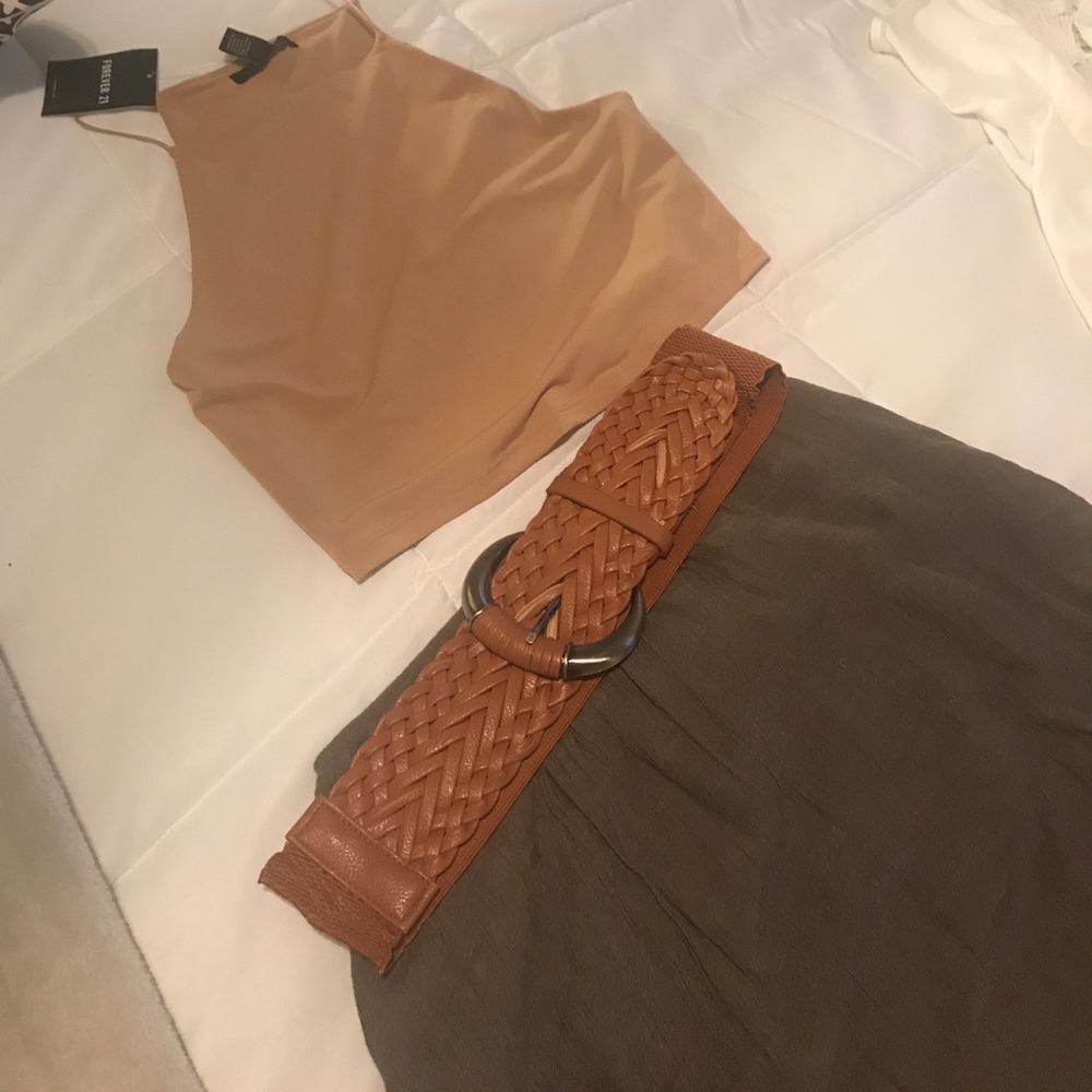 Crop tank top